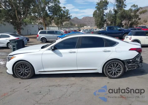 2019 Genesis G80 3.3T Sport from USA, damaged, VIN KMTFN4JB4KU306344